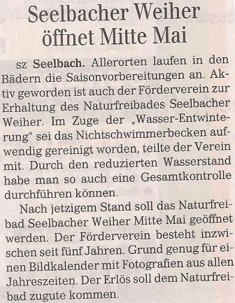 Siegener Zeitung 24.04.09